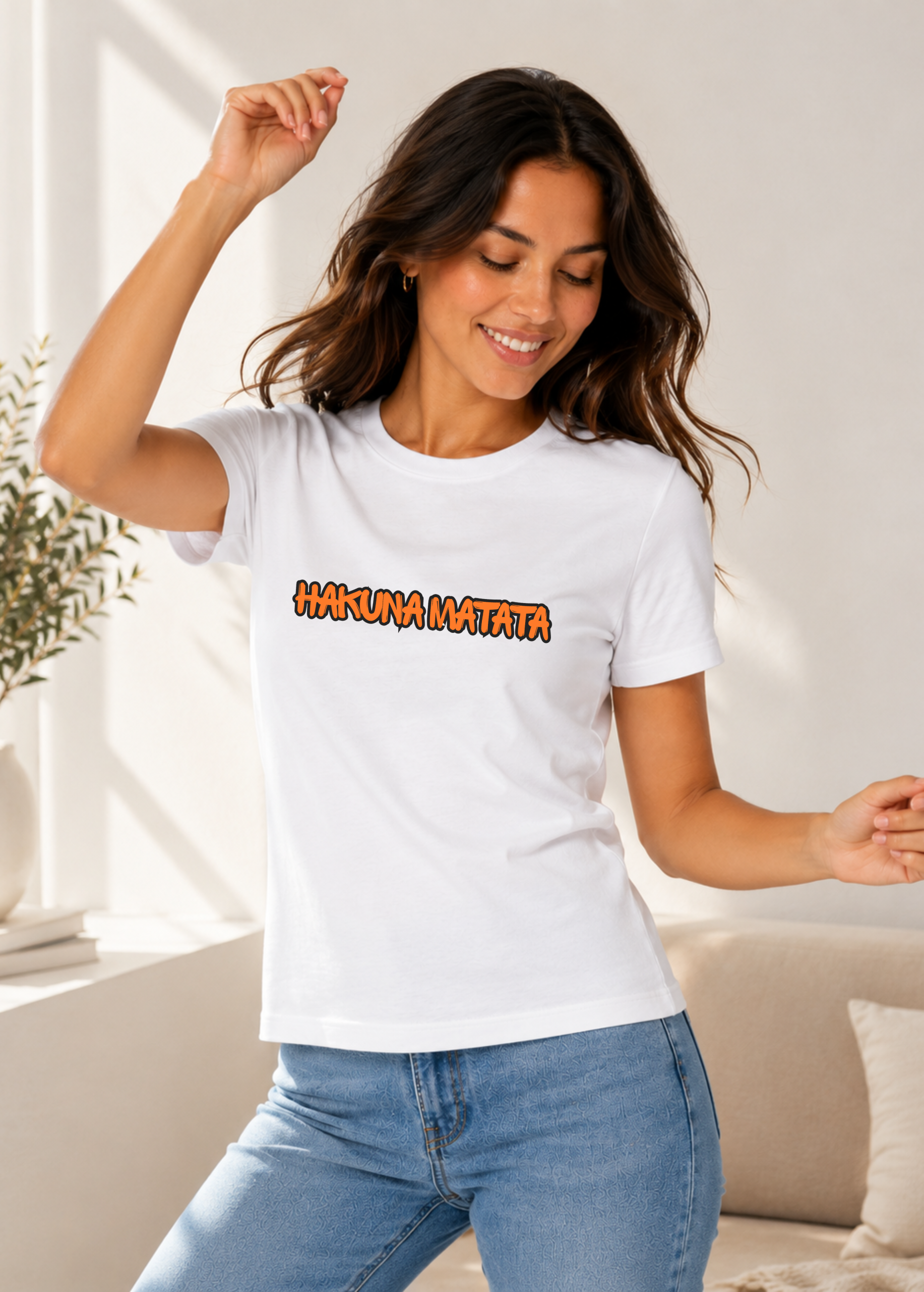Hakuna Matata premium Tshirt - Image 2