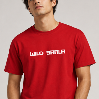 Wild Saala | Minimal Graphic T-Shirt